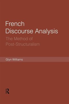 Cover French Discourse Analysis