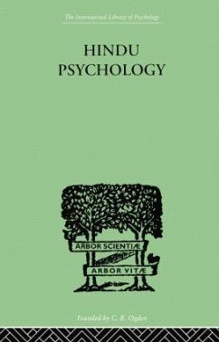 Hindu Psychology - Akhilananda, Swami