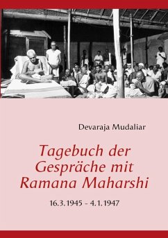 Tagebuch der Gespräche mit Ramana Maharshi (eBook, ePUB) - Mudaliar, Devaraja