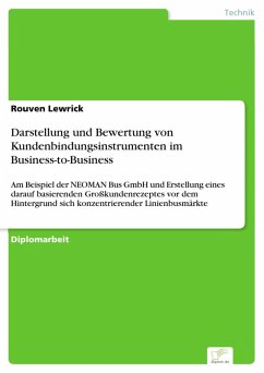 Darstellung und Bewertung von Kundenbindungsinstrumenten im Business-to-Business (eBook, PDF) - Lewrick, Rouven