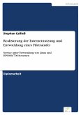 Realisierung der Internetnutzung und Entwicklung eines Filetransfer (eBook, PDF)