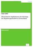 Ökonomische Implikationen der Deckung des Regelenergiebedarfs in Deutschland (eBook, PDF)