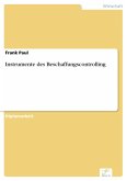 Instrumente des Beschaffungscontrolling (eBook, PDF)