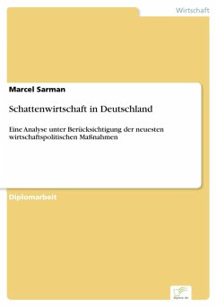 Schattenwirtschaft in Deutschland (eBook, PDF) - Sarman, Marcel