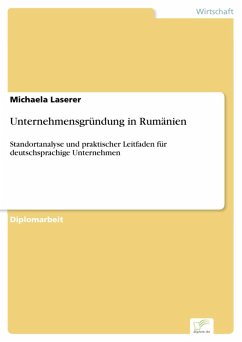 Unternehmensgründung in Rumänien (eBook, PDF) - Laserer, Michaela
