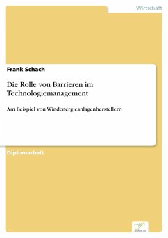 Die Rolle von Barrieren im Technologiemanagement (eBook, PDF) - Schach, Frank