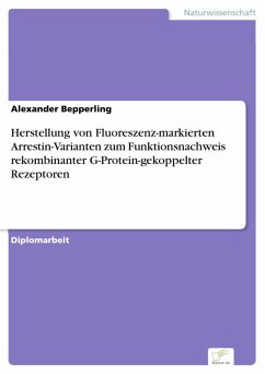 Herstellung von Fluoreszenz-markierten Arrestin-Varianten zum Funktionsnachweis rekombinanter G-Protein-gekoppelter Rezeptoren (eBook, PDF) - Bepperling, Alexander