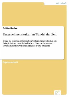 Unternehmenskultur im Wandel der Zeit (eBook, PDF) - Kolbe, Britta