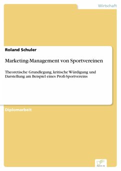 Marketing-Management von Sportvereinen (eBook, PDF) - Schuler, Roland
