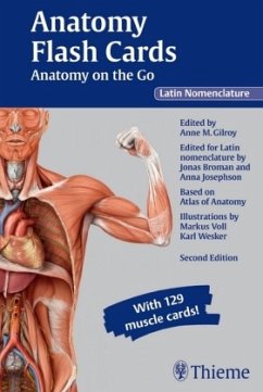 Cover Anatomy on the Go, Latin Nomenclature, Anatomy Flash Cards