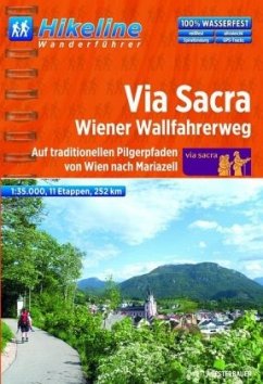 Cover Hikeline Wanderführer Fernwanderweg Via Sacra, Wiener Wallfahrerweg