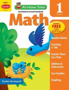 At-Home Tutor: Math, Grade 1 Workbook - Evan-Moor Educational Publishers