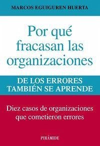 Cover Por qué fracasan las organizaciones: De los errores también se aprende