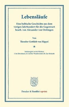 Lebensläufe - Hippel, Theodor Gottlieb von