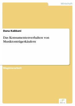 Das Konsumentenverhalten von Musiktonträgerkäufern (eBook, PDF) - Kabbani, Dana