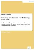 Early Stage Investments in New Technology Based Firms (eBook, PDF)
