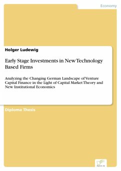 Early Stage Investments in New Technology Based Firms (eBook, PDF) - Ludewig, Holger