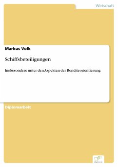 Schiffsbeteiligungen (eBook, PDF) - Volk, Markus