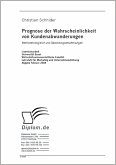 Prognose der Wahrscheinlichkeit von Kundenabwanderungen (eBook, PDF)