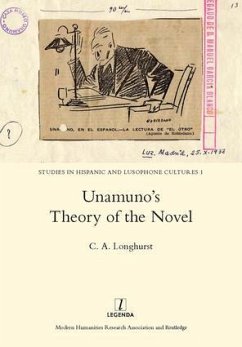Unamuno's Theory of the Novel - Longhurst, C a