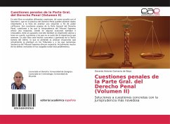 Cuestiones penales de la Parte Gral. del Derecho Penal (Volumen II)