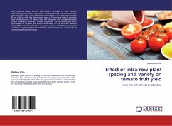 Effect of intra-row plant spacing and Variety on tomato fruit yield - Kitila, Menberu