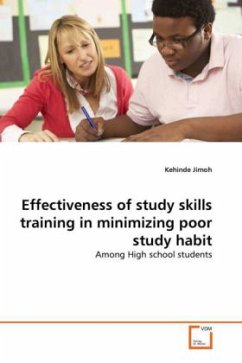 Effectiveness of study skills training in minimizing poor study habit - Jimoh, Kehinde