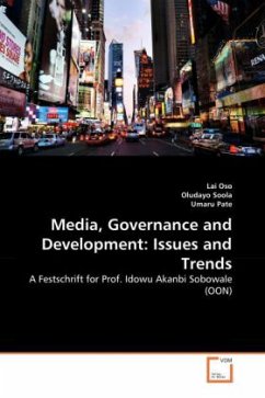Media, Governance and Development: Issues and Trends - Oso, Lai;Soola, Oludayo;Pate, Umaru