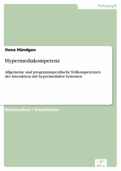 Hypermediakompetenz (eBook, PDF) - Hündgen, Ilona