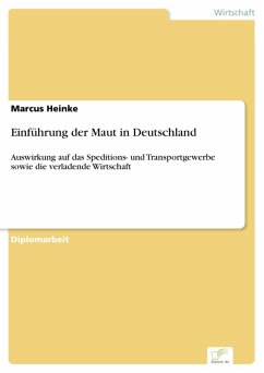 Einführung der Maut in Deutschland (eBook, PDF) - Heinke, Marcus