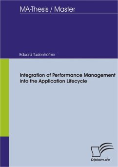 Integration of Performance Management into the Application Lifecycle (eBook, PDF) - Tudenhöfner, Eduard