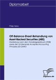 Off-Balance-Sheet-Behandlung von Asset-Backed Securities (ABS) (eBook, PDF)