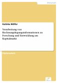 Verarbeitung von Rechnungslegungsinformationen zu Forschung und Entwicklung am Kapitalmarkt (eBook, PDF)