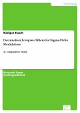 Decimation Lowpass Filters for Sigma-Delta Modulators (eBook, PDF)