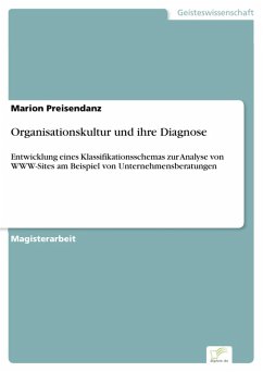 Organisationskultur und ihre Diagnose (eBook, PDF) - Preisendanz, Marion