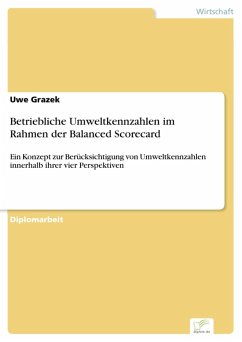 Betriebliche Umweltkennzahlen im Rahmen der Balanced Scorecard (eBook, PDF) - Grazek, Uwe