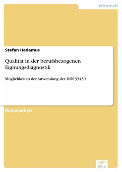Qualität in der berufsbezogenen Eignungsdiagnostik (eBook, PDF) - Hadamus, Stefan