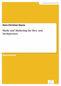 Markt und Marketing für Heu- und Strohpressen (eBook, PDF) - Heyne, Hans-Christian