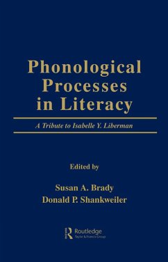 Phonological Processes in Literacy (eBook, PDF)