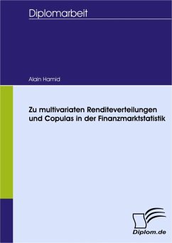 Zu multivariaten Renditeverteilungen und Copulas in der Finanzmarktstatistik (eBook, PDF) - Hamid, Alain