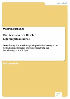 Die Revision des Baseler Eigenkapitalakkords (eBook, PDF) - Brauner, Matthias