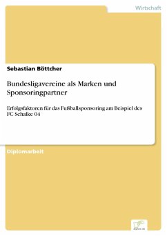 Bundesligavereine als Marken und Sponsoringpartner (eBook, PDF) - Böttcher, Sebastian