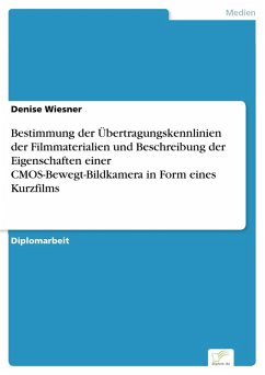 Bestimmung der Übertragungskennlinien der Filmmaterialien und Beschreibung der Eigenschaften einer CMOS-Bewegt-Bildkamera in Form eines Kurzfilms (eBook, PDF) - Wiesner, Denise