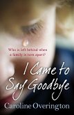 I Came to Say Goodbye (eBook, ePUB)