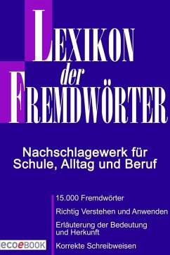 Lexikon der Fremdwörter (eBook, ePUB) - Red. Serges Verlag