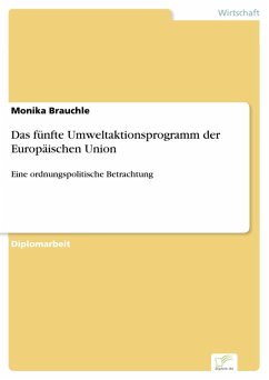 Das fünfte Umweltaktionsprogramm der Europäischen Union (eBook, PDF) - Brauchle, Monika