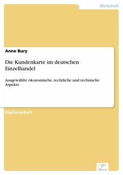 Die Kundenkarte im deutschen Einzelhandel (eBook, PDF) - Bury, Anne