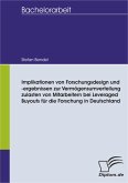 Implikationen von Forschungsdesign und -ergebnissen zur Vermögensumverteilung zulasten von Mitarbeitern bei Leveraged Buyouts für die Forschung in Deutschland (eBook, PDF)