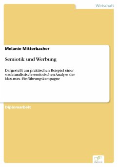 Semiotik und Werbung (eBook, PDF) - Mitterbacher, Melanie