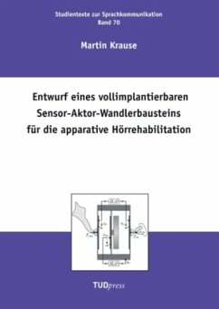 Entwurf eines vollimplantierbaren Sensor-Aktor-Wandlerbausteins für die apparative Hörrehabilitation - Krause, Martin
